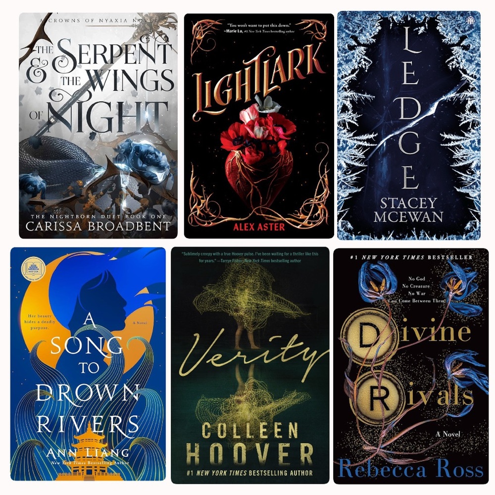 Romance and Fantasy Books Novels (set)